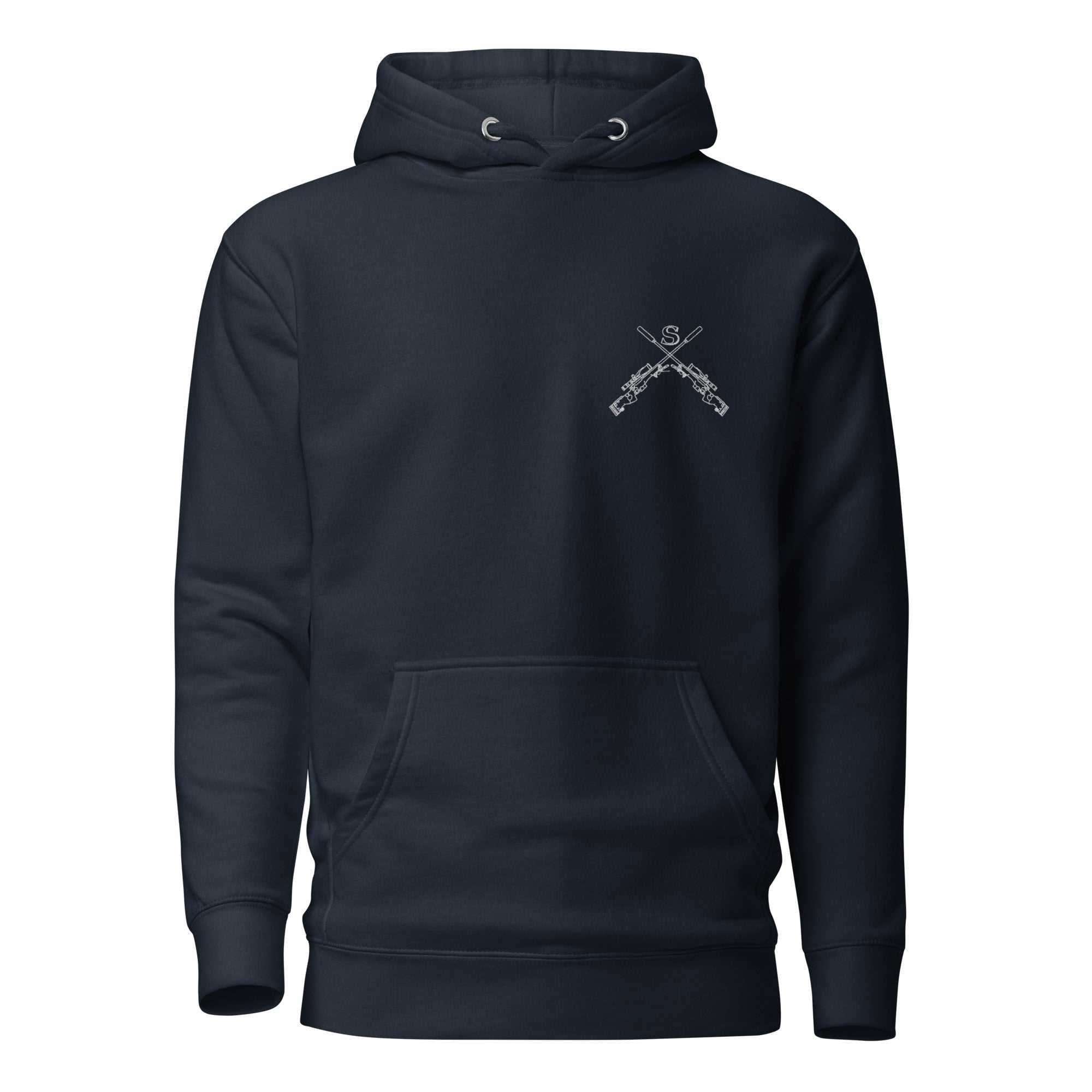 Men's Crossed Rifles Hoodie - Blockrat