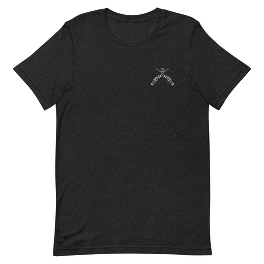 Men’s Crossed Rifles T-Shirt – Military-Inspired Infantry Rifleman Tee