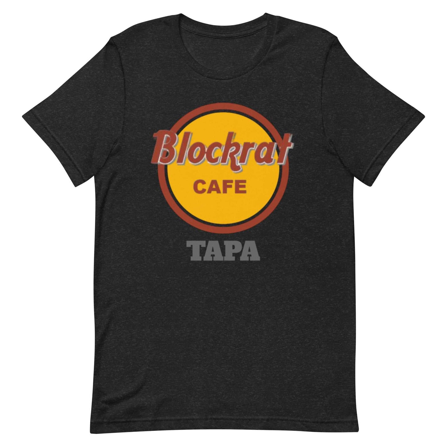 Men’s Premium Cotton T-Shirt – Blockrat Café Tapa Design