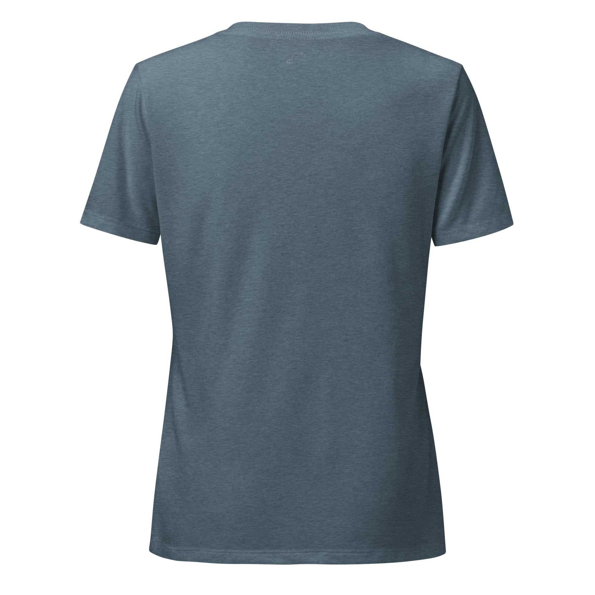 Women’s v-neck t-shirt "It takes time" - Blockrat