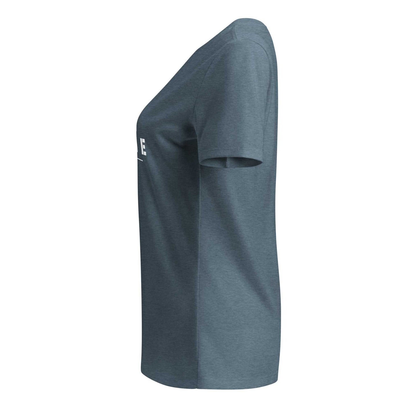 Women’s v-neck t-shirt "It takes time" - Blockrat